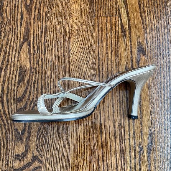 Del Garda Heel Sandals - Sz 6.5 - Picture 5 of 16